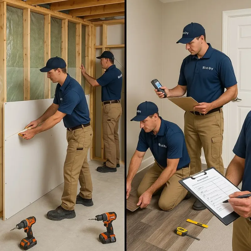 Repairs and Reconstruction process in West Plains, MO