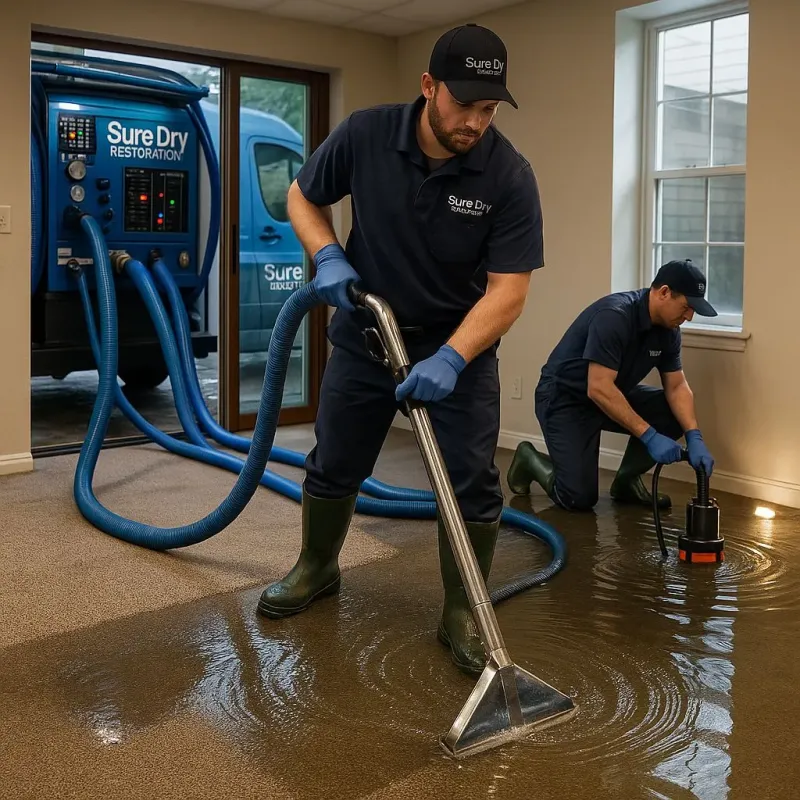 Water Extraction and Removal process in West Plains, MO